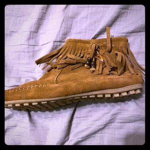 Minnetonka Ankle Moccasins